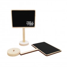 Mini Standing Chalkboard with Base for Message
